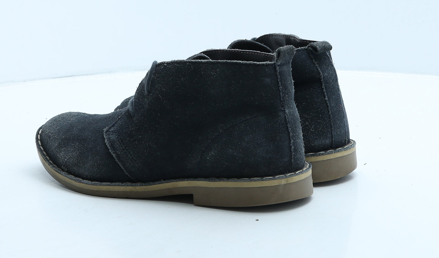 Matalan Boys Blue Suede Chukka Boot UK 3