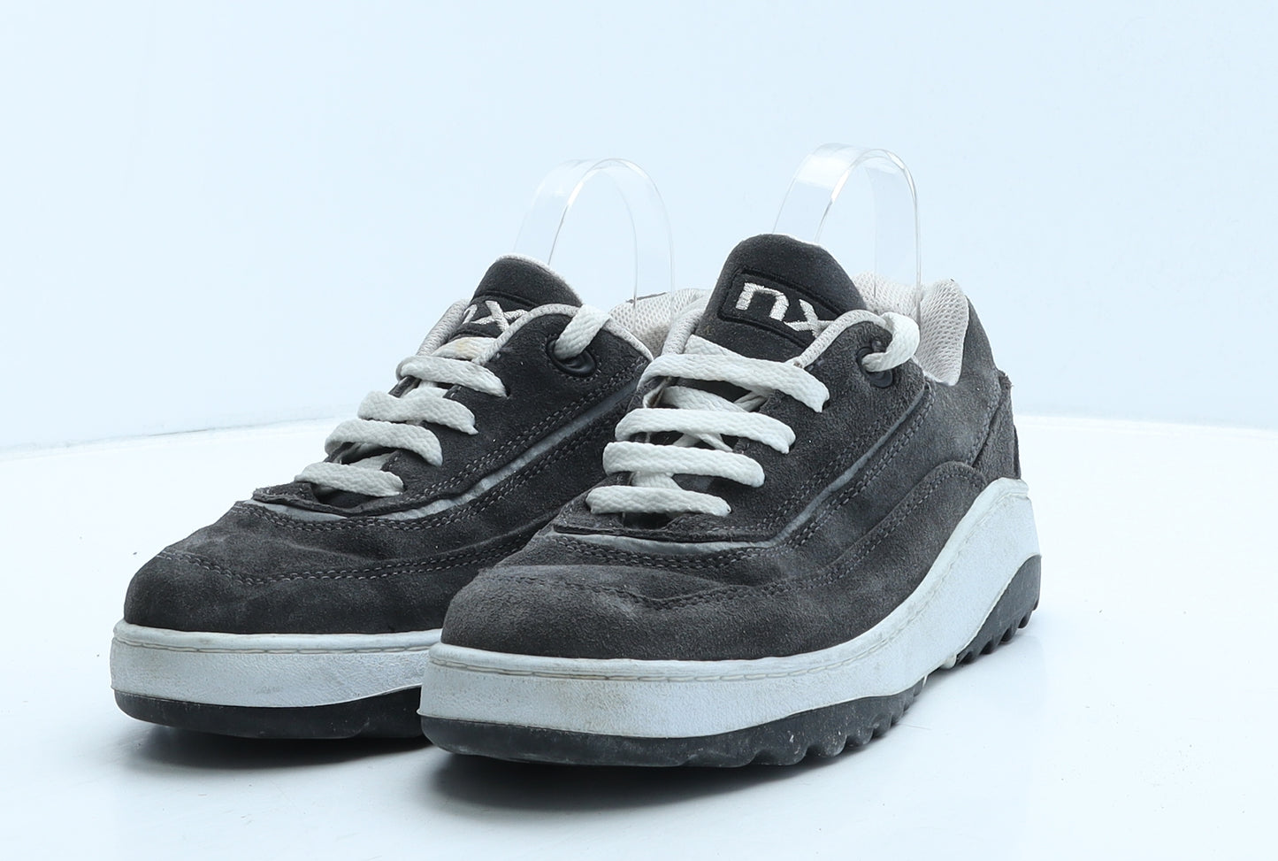 NX Womens Grey Suede Trainer UK 6 39