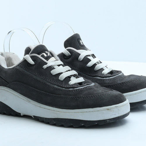 NX Womens Grey Suede Trainer UK 6 39