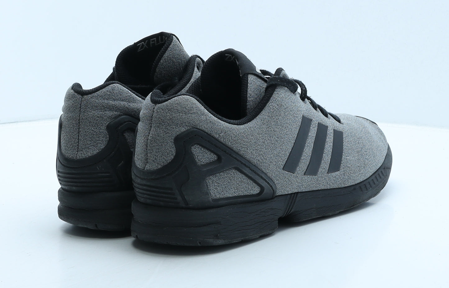 adidas Mens Grey Striped Fabric Trainer UK 11 46