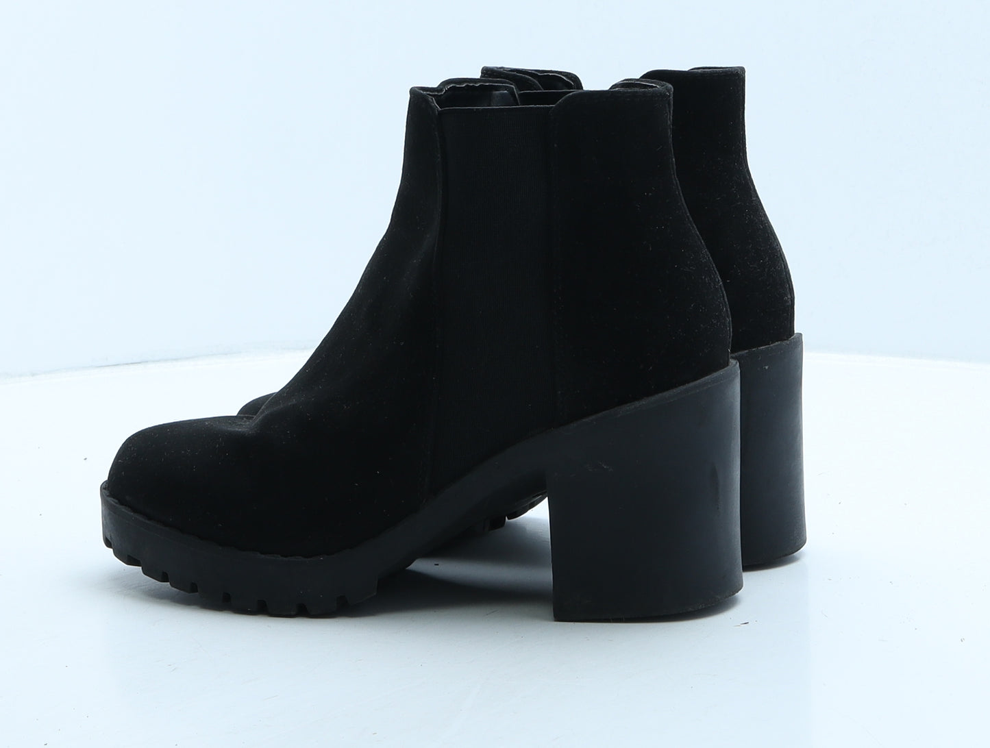 New Look Womens Black Suede Chelsea Boot UK 5 38