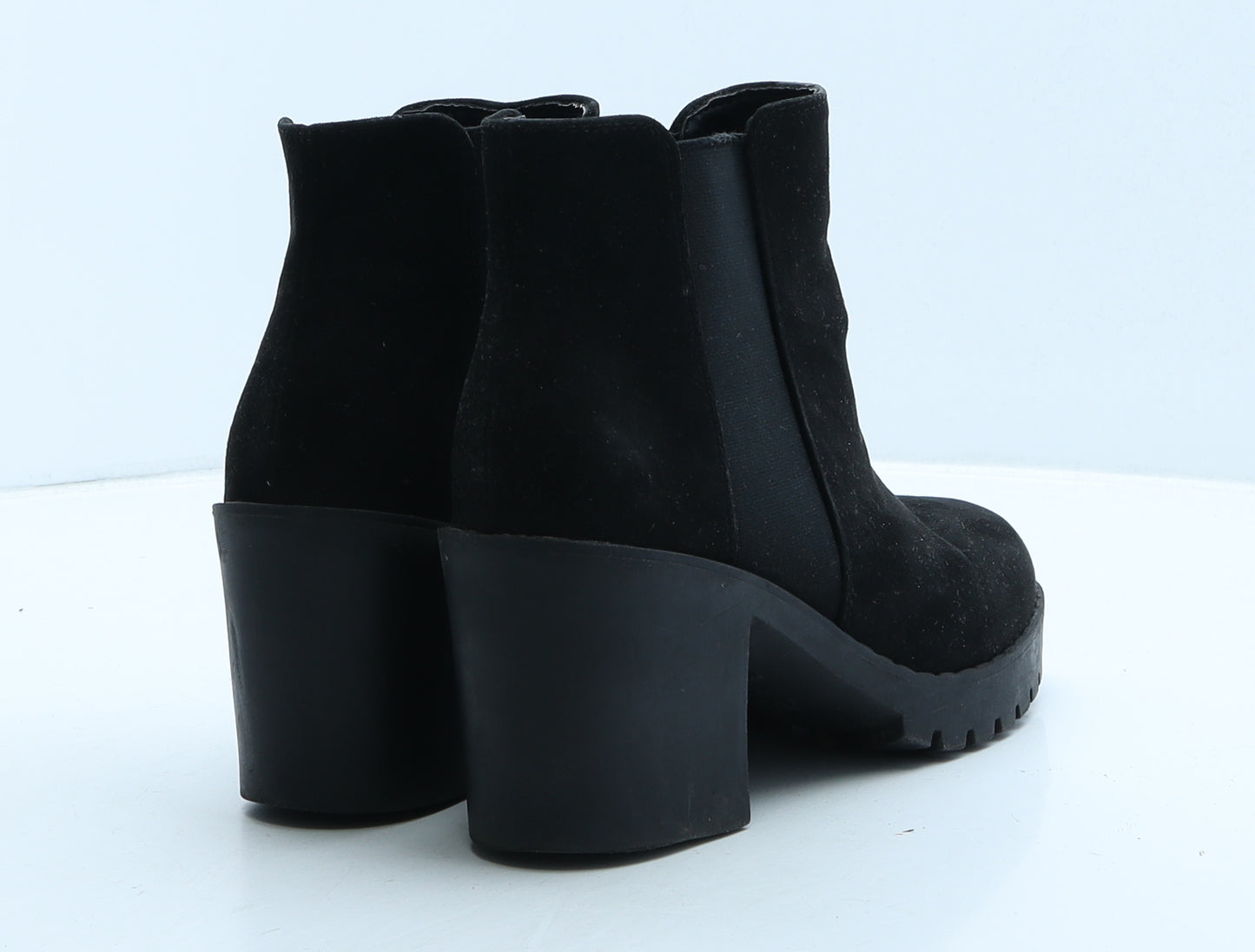 New Look Womens Black Suede Chelsea Boot UK 5 38