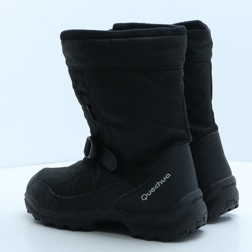 Quechua Womens Black Synthetic Snow Boot Boot UK 9 42