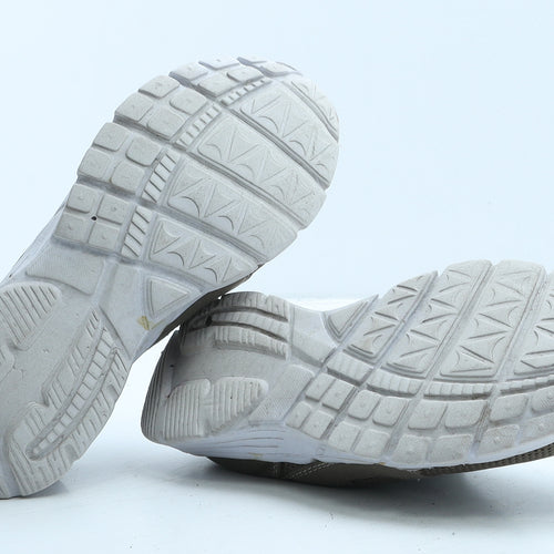 Cotton Traders Womens Beige Fabric Trainer UK 5