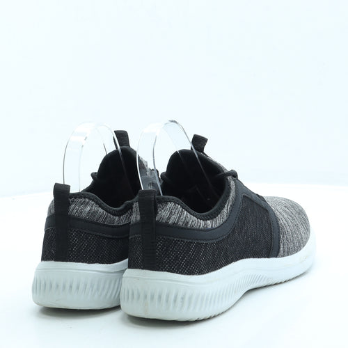 Souluxe Womens Grey Polyester Trainer UK 6