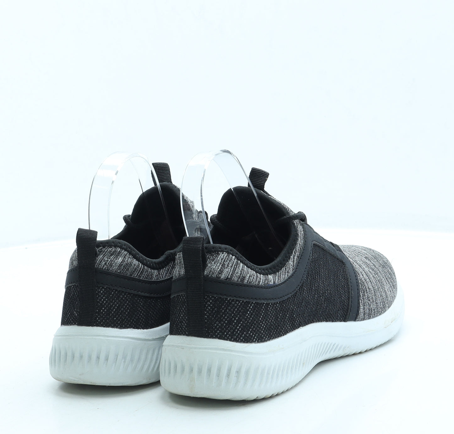 Souluxe Womens Grey Polyester Trainer UK 6