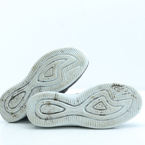 Souluxe Womens Grey Polyester Trainer UK 6