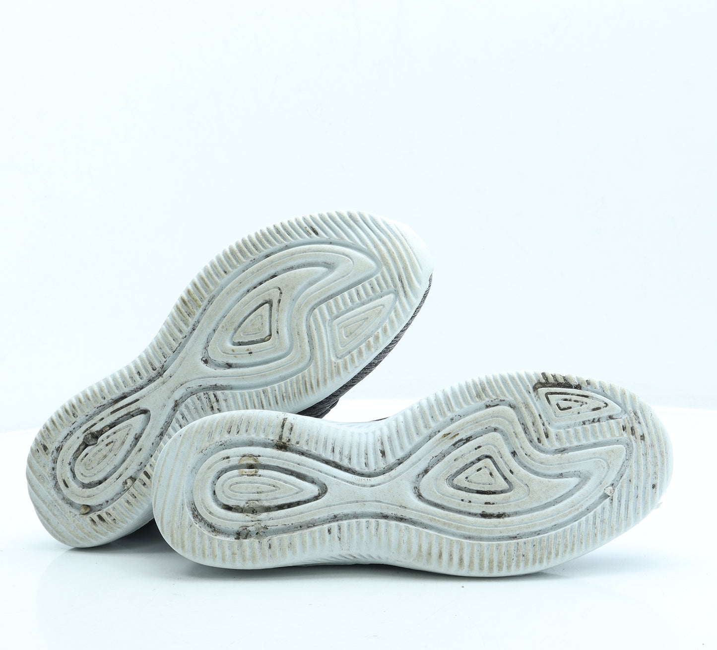 Souluxe Womens Grey Polyester Trainer UK 6