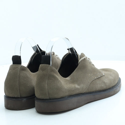 Hudson Mens Beige Suede Boat Shoe Casual UK 9 43