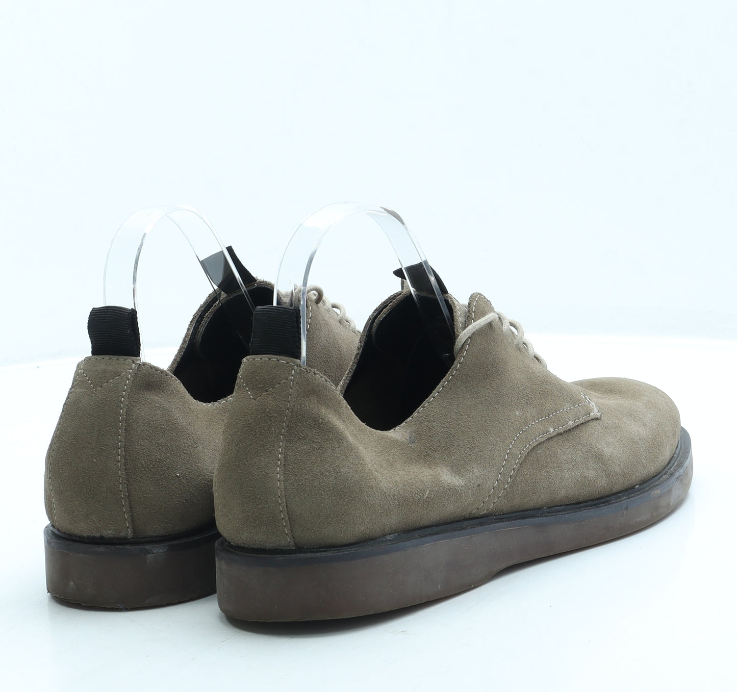 Hudson Mens Beige Suede Boat Shoe Casual UK 9 43