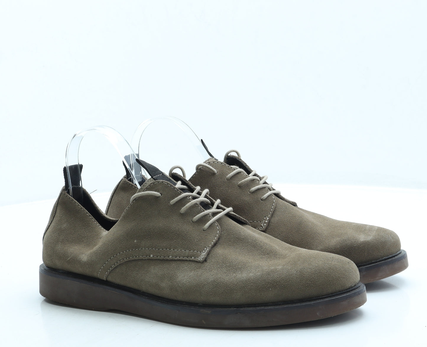 Hudson Mens Beige Suede Boat Shoe Casual UK 9 43