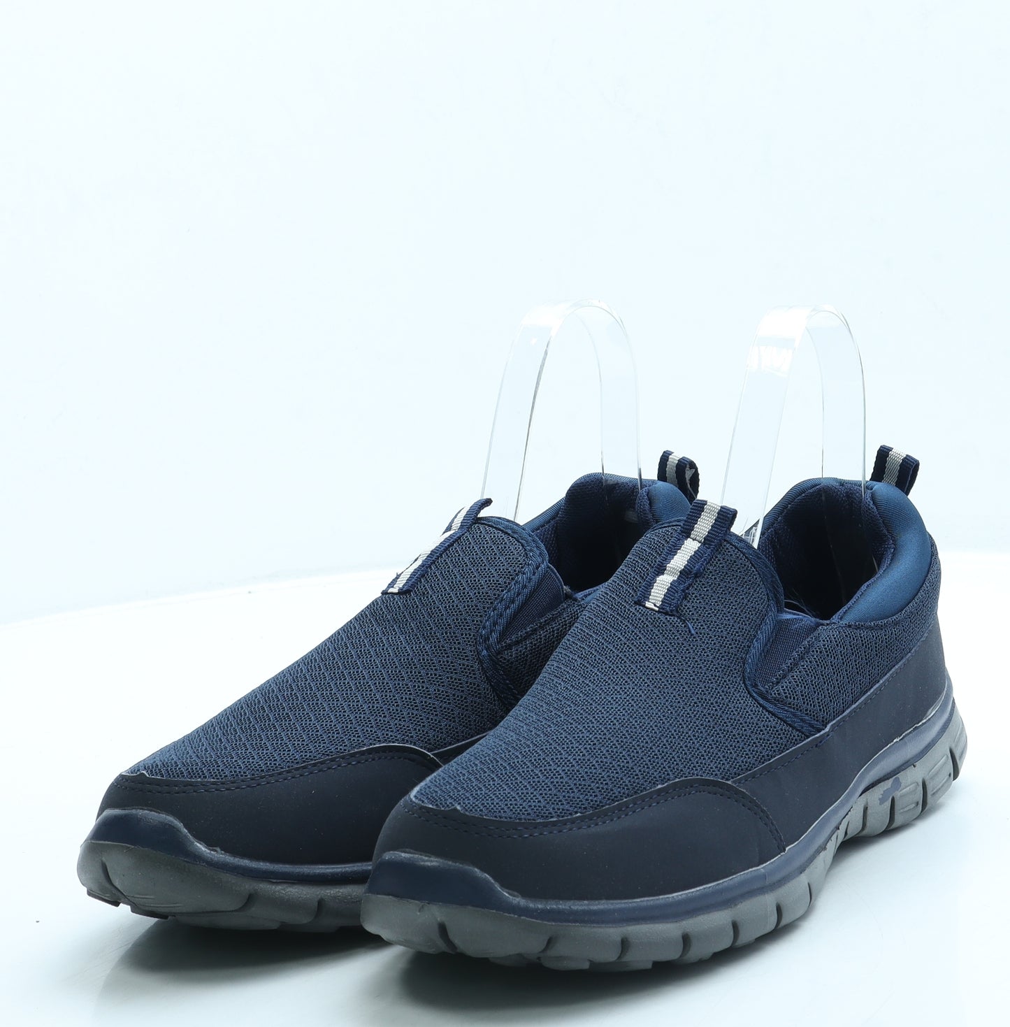 DEK Mens Blue Polyester Slip On Casual UK 8