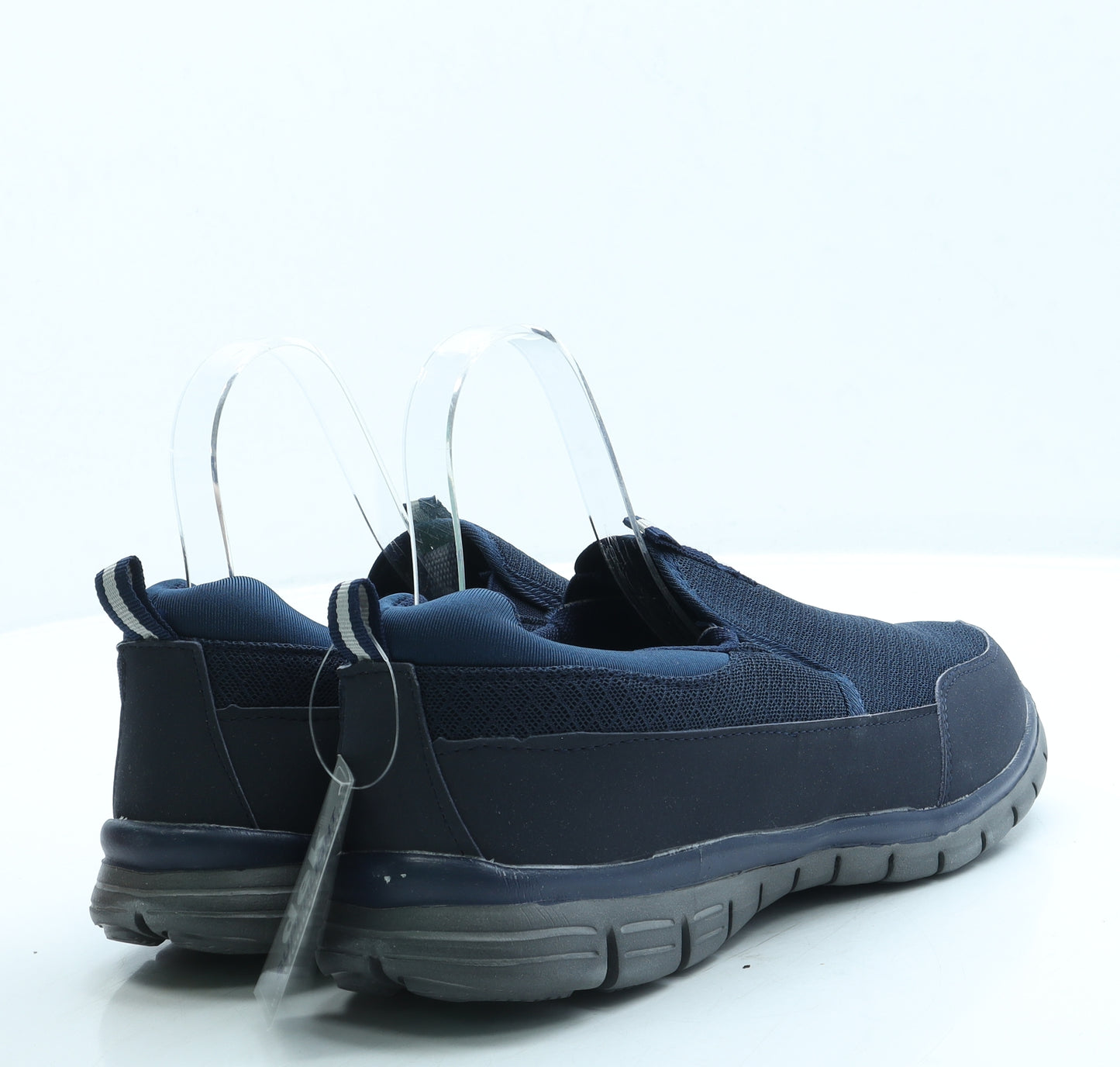DEK Mens Blue Polyester Slip On Casual UK 8