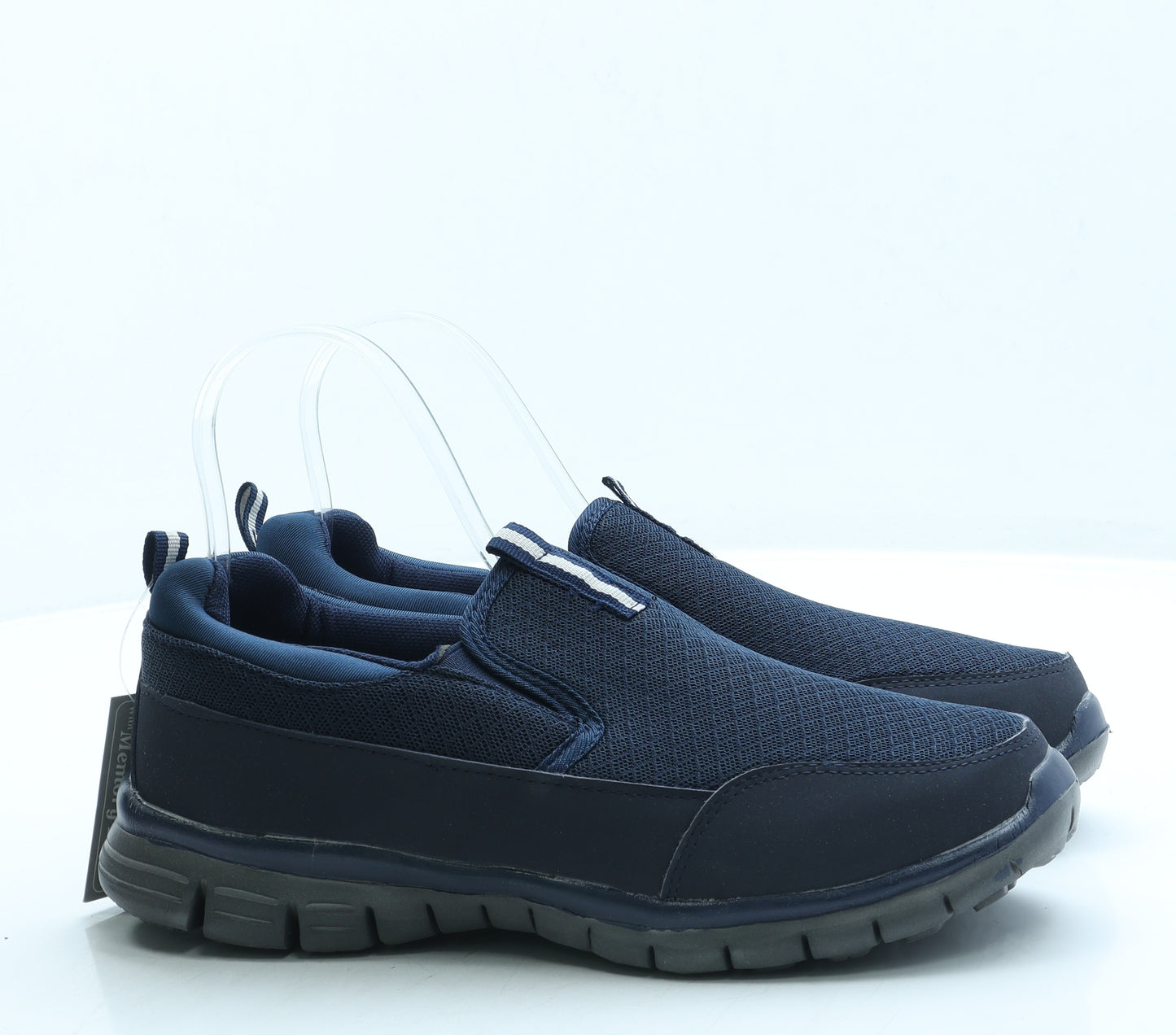 DEK Mens Blue Polyester Slip On Casual UK 8