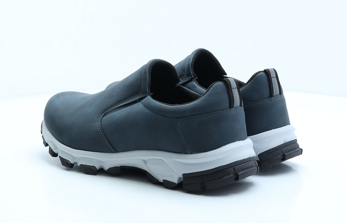 George Mens Blue Synthetic Trainer UK 10 44