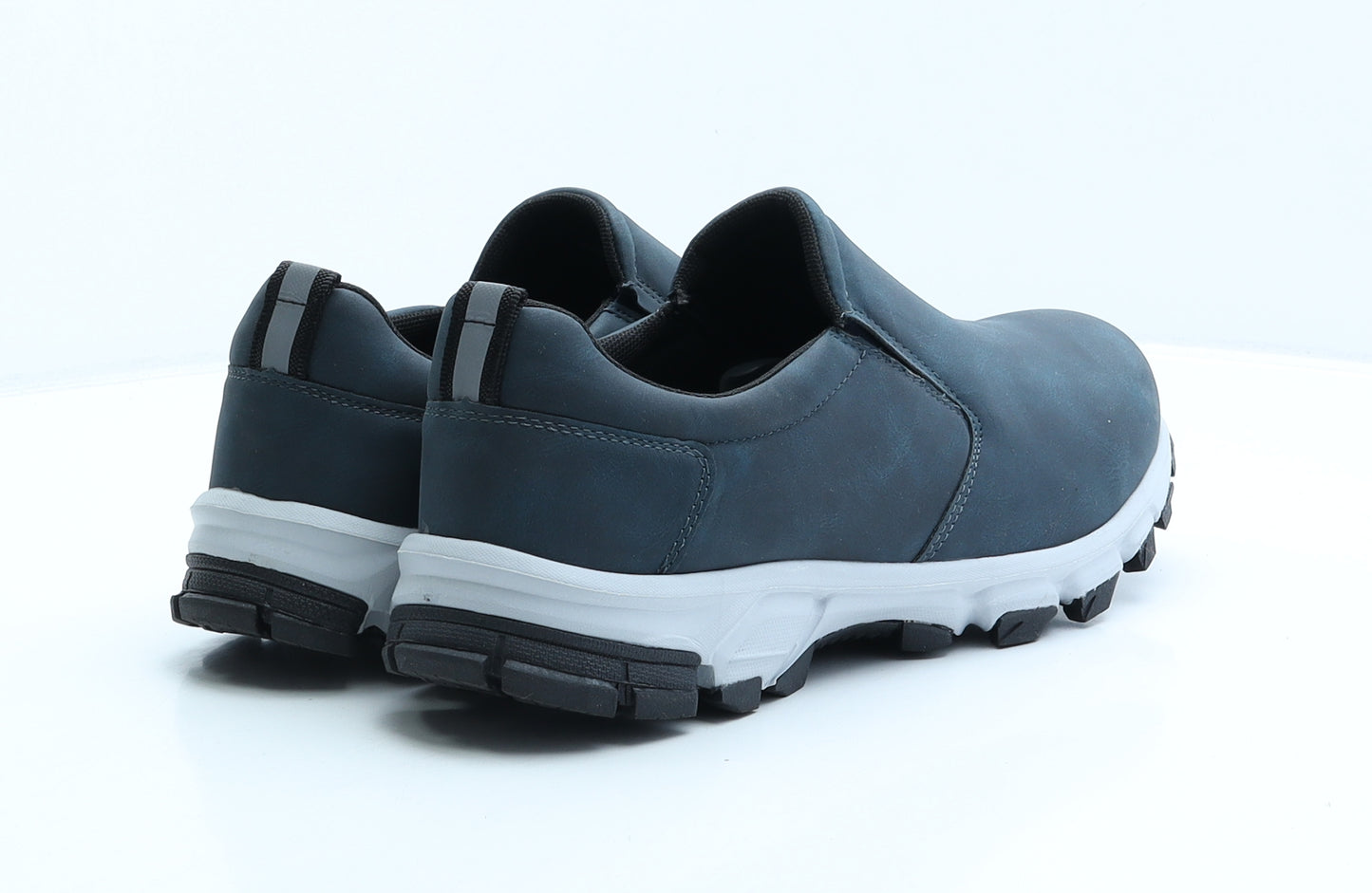 George Mens Blue Synthetic Trainer UK 10 44