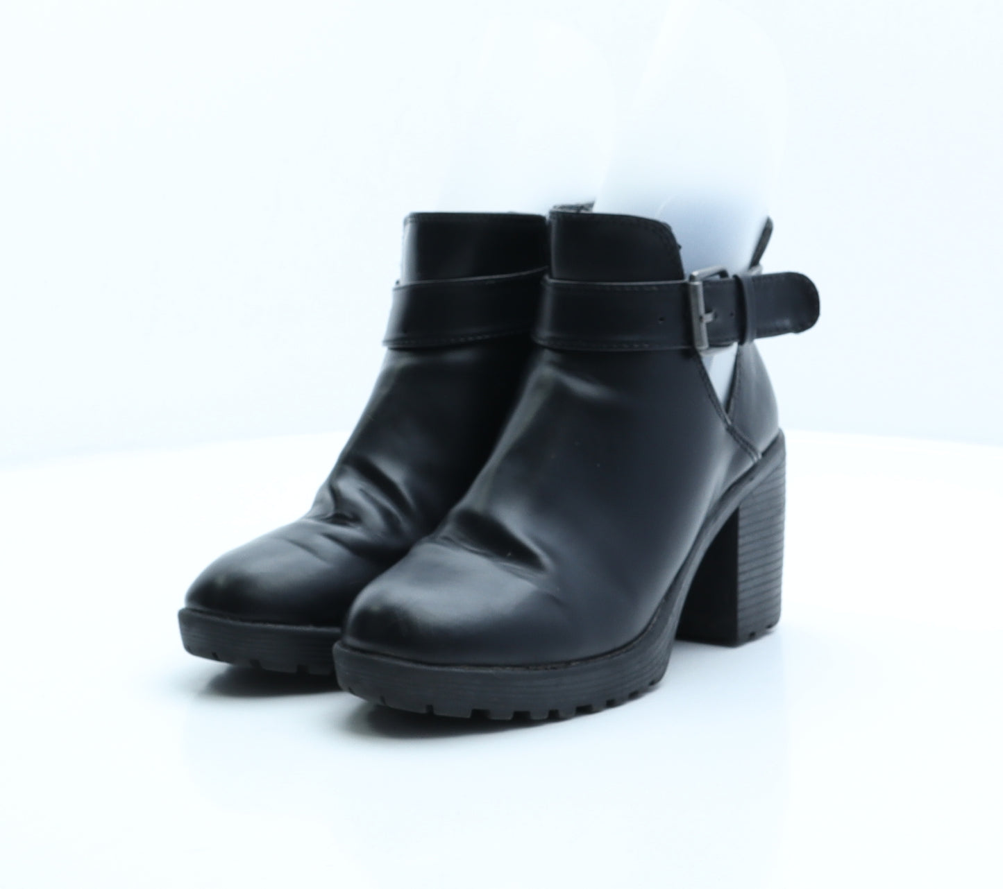Dorothy Perkins Womens Black Synthetic Bootie Boot UK 4
