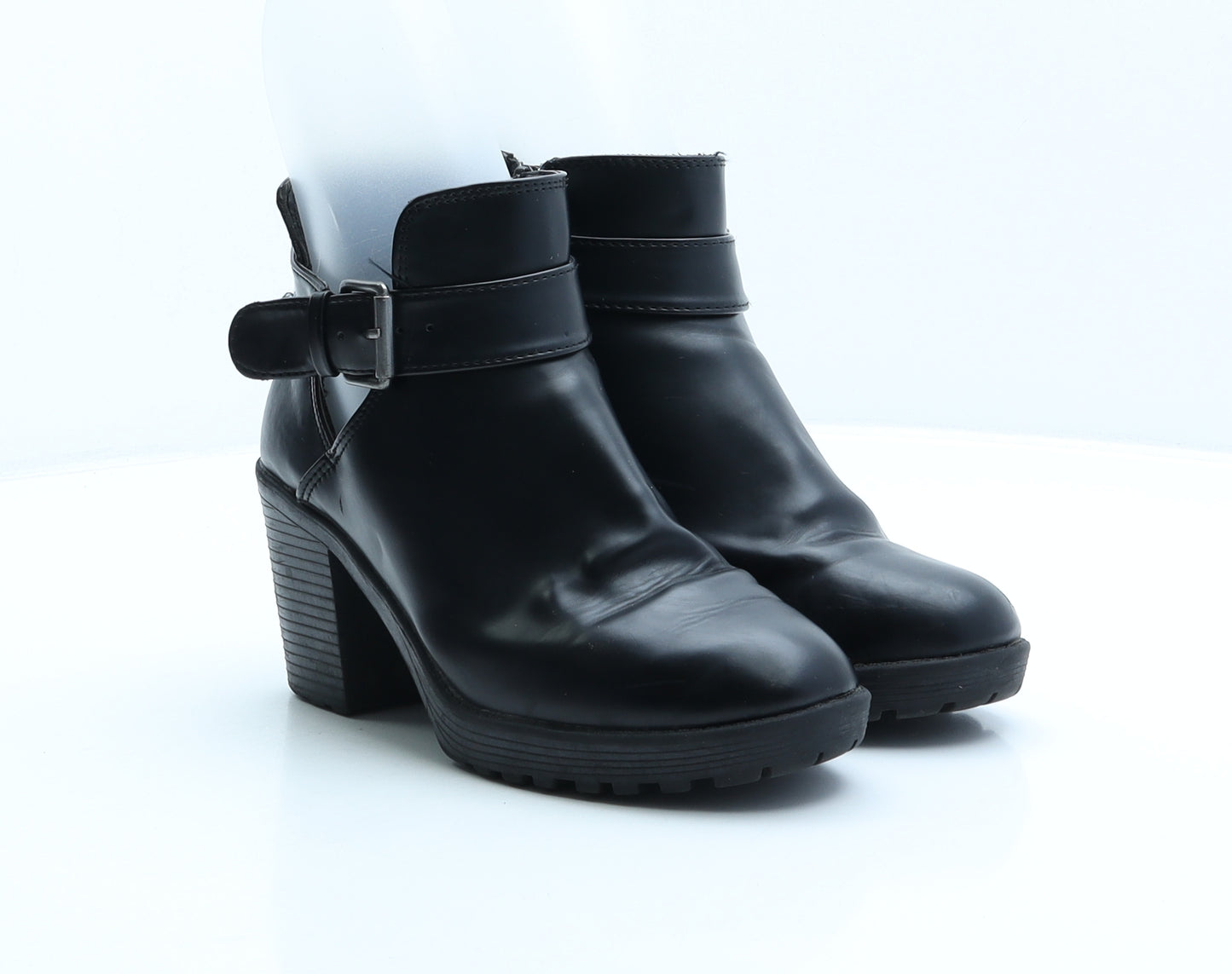 Dorothy Perkins Womens Black Synthetic Bootie Boot UK 4