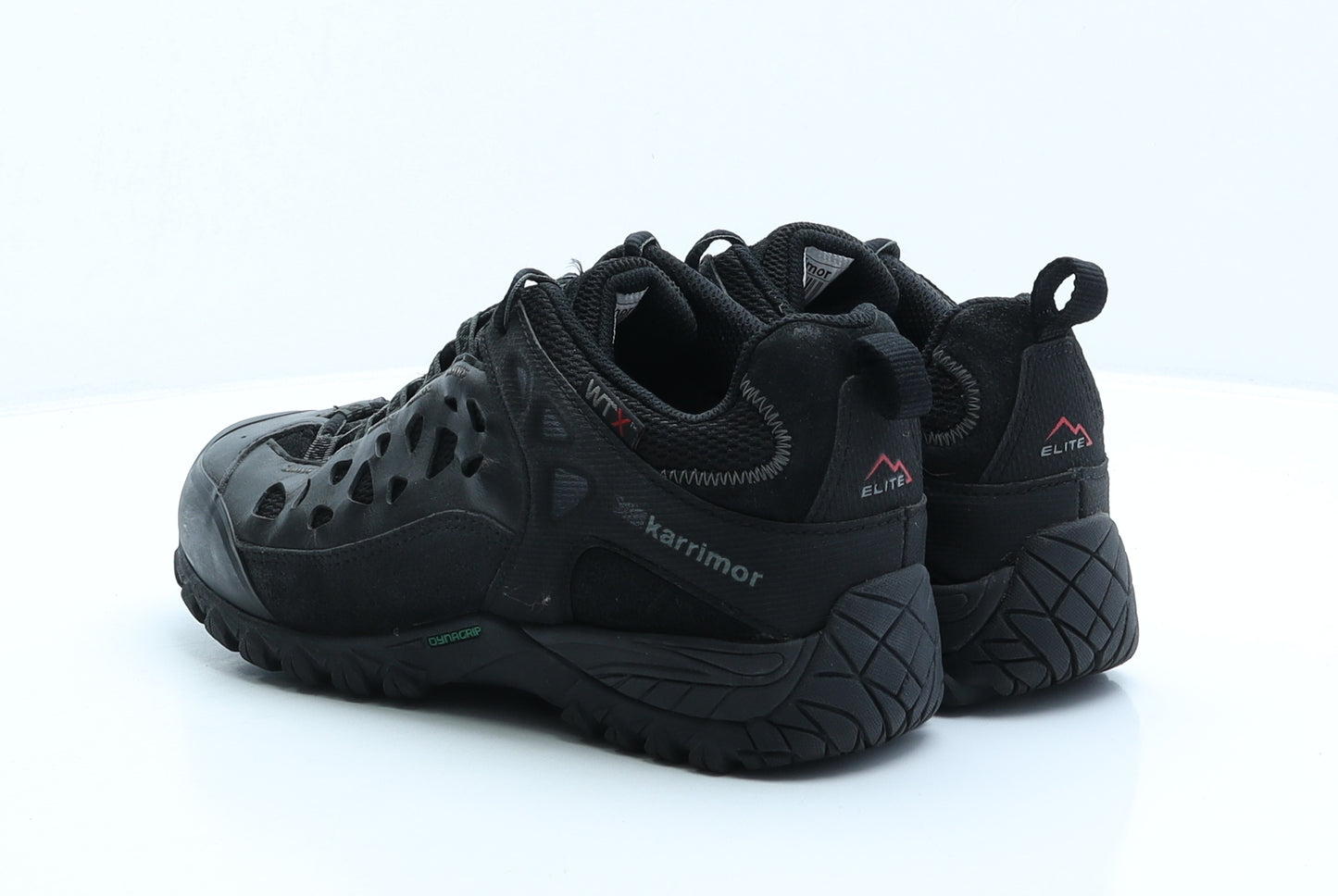 Karrimor Mens Black Geometric Leather Trainer UK 7 41