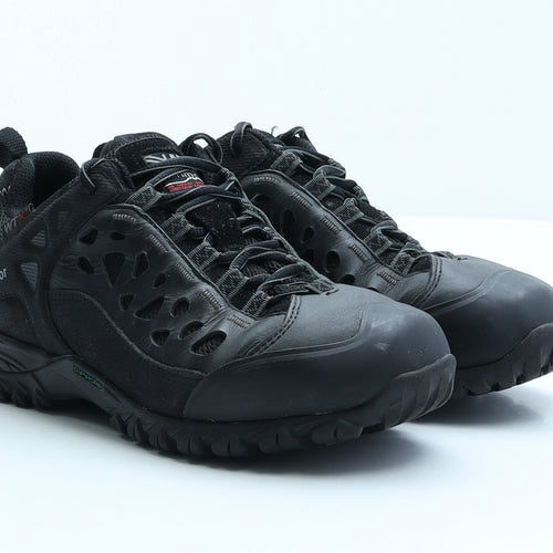 Karrimor Mens Black Geometric Leather Trainer UK 7 41