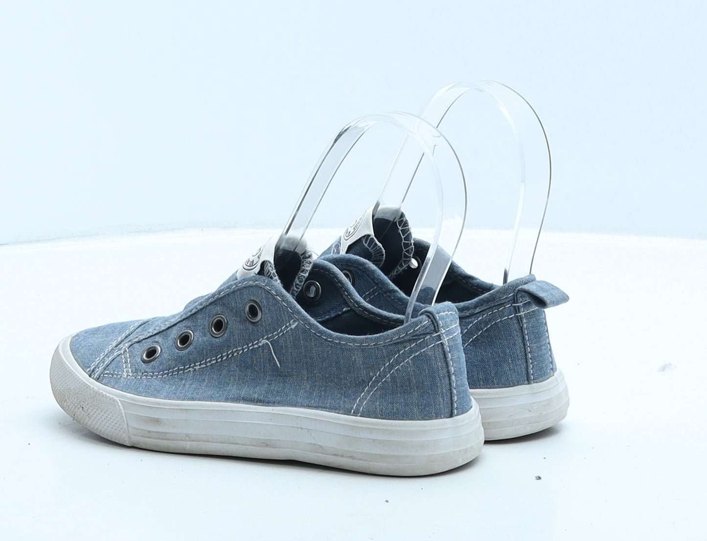 H&M Boys Blue Fabric Trainer UK 11.5 29