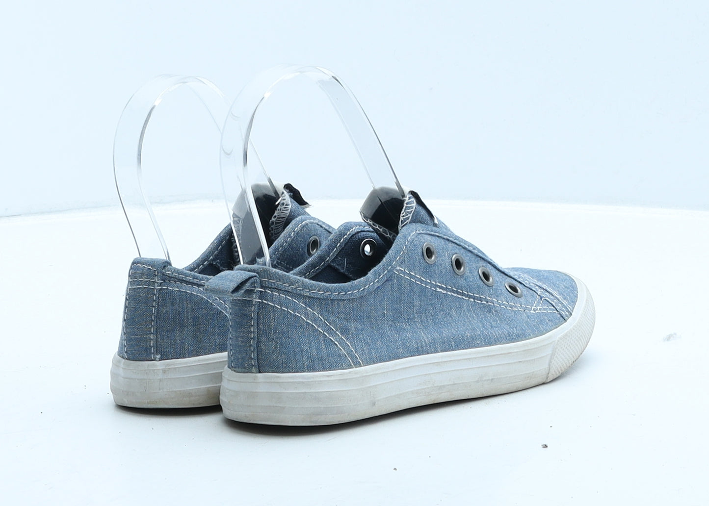 H&M Boys Blue Fabric Trainer UK 11.5 29
