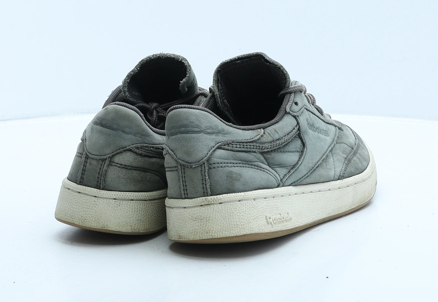 Reebok Mens Green Leather Trainer UK 7.5 41