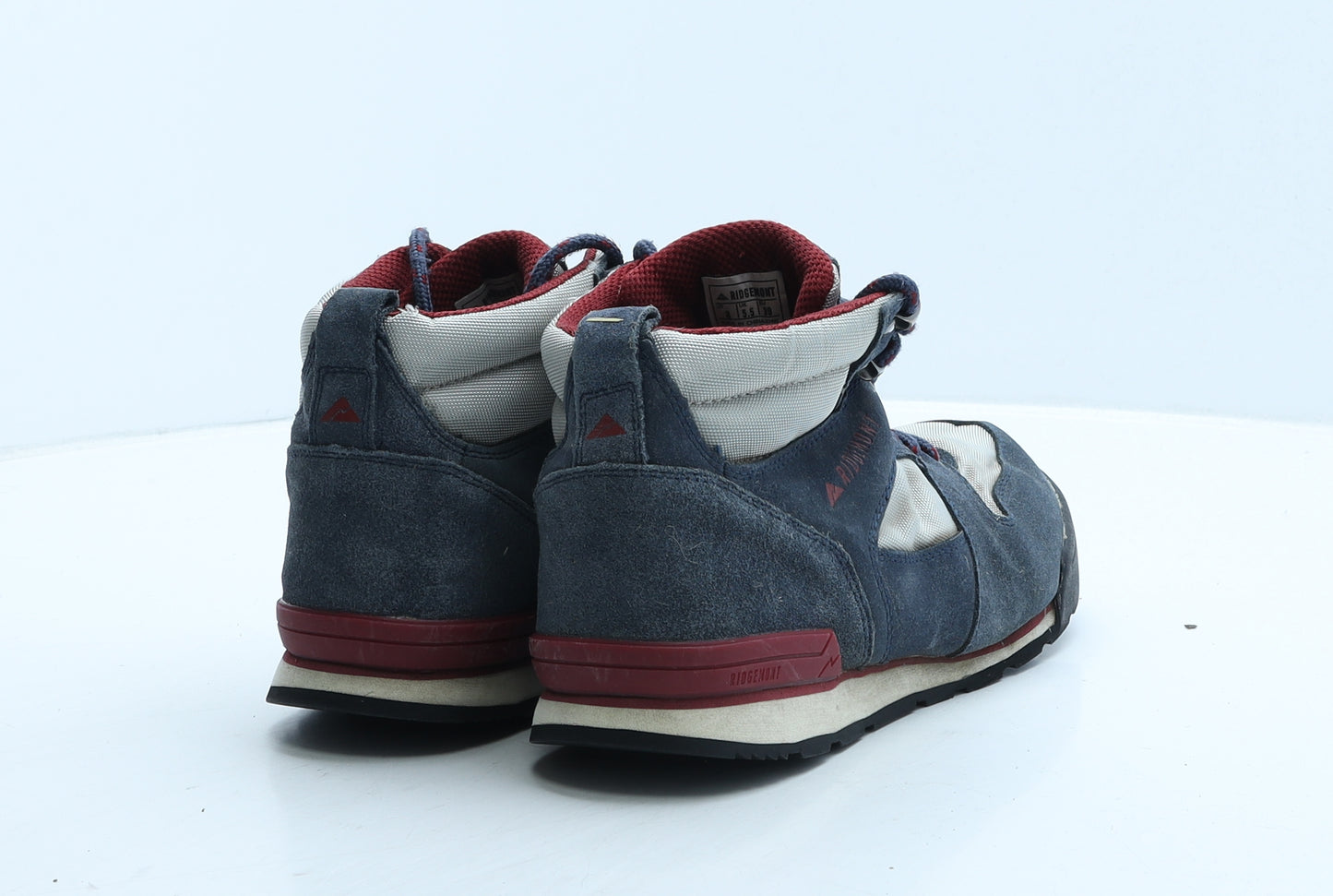 Ridgemont Boys Blue Colourblock Synthetic Trainer Boot UK 5.5 39