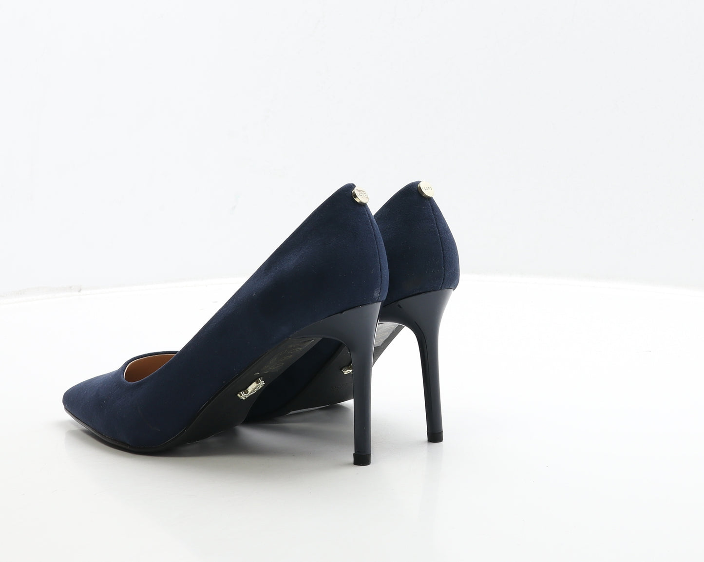 Lipsy Womens Blue Suede Court Heel UK 5 38