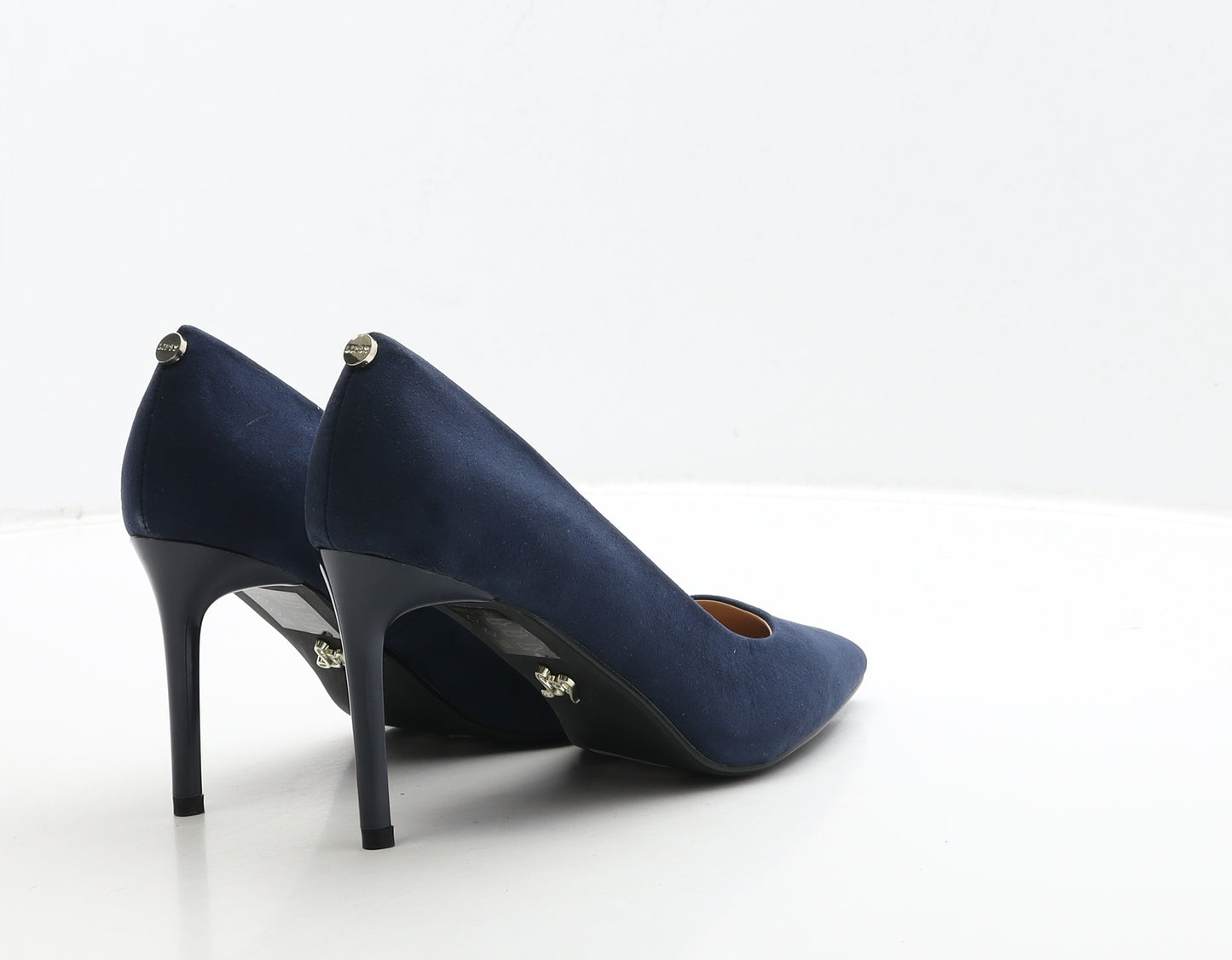 Lipsy Womens Blue Suede Court Heel UK 5 38