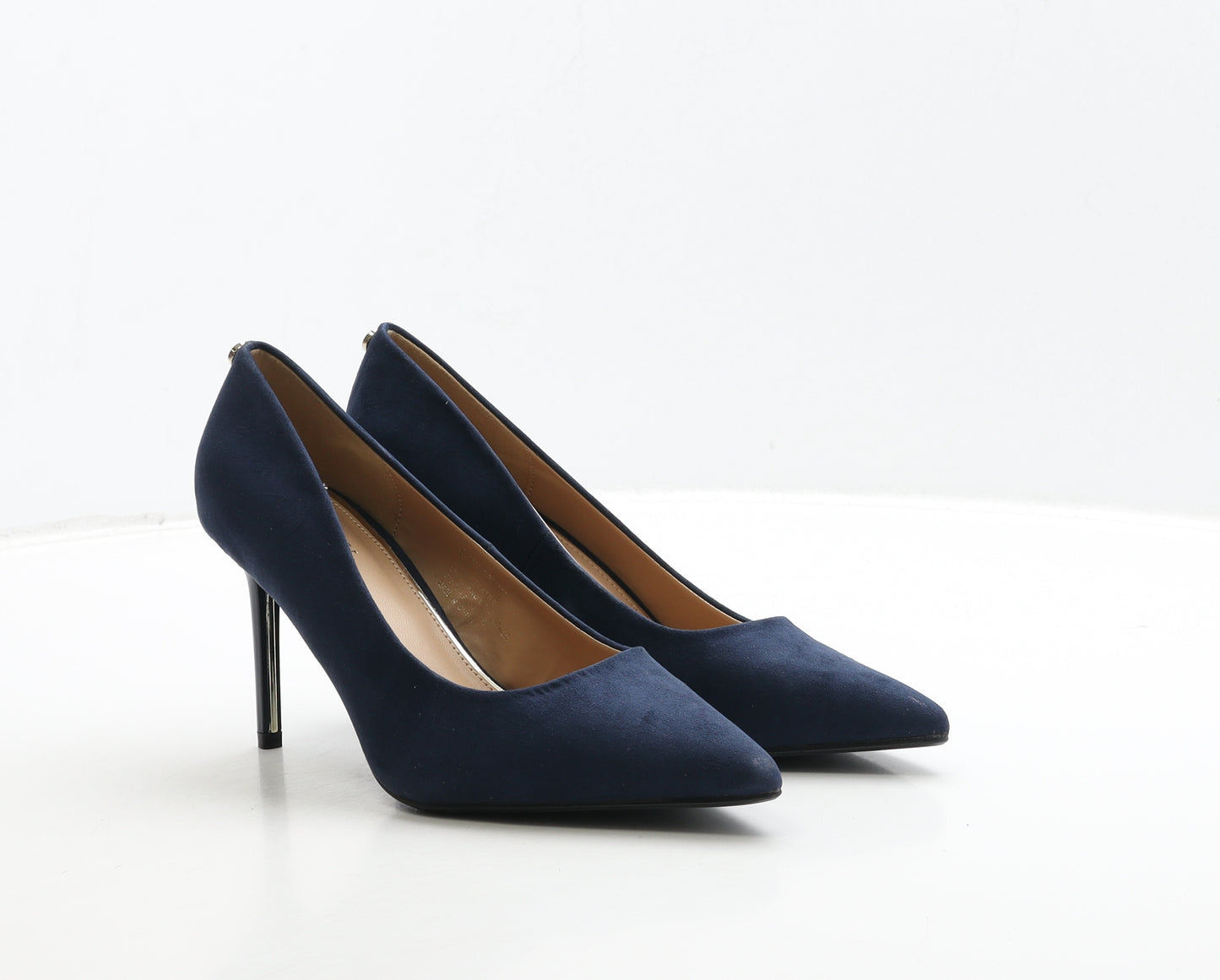 Lipsy Womens Blue Suede Court Heel UK 5 38