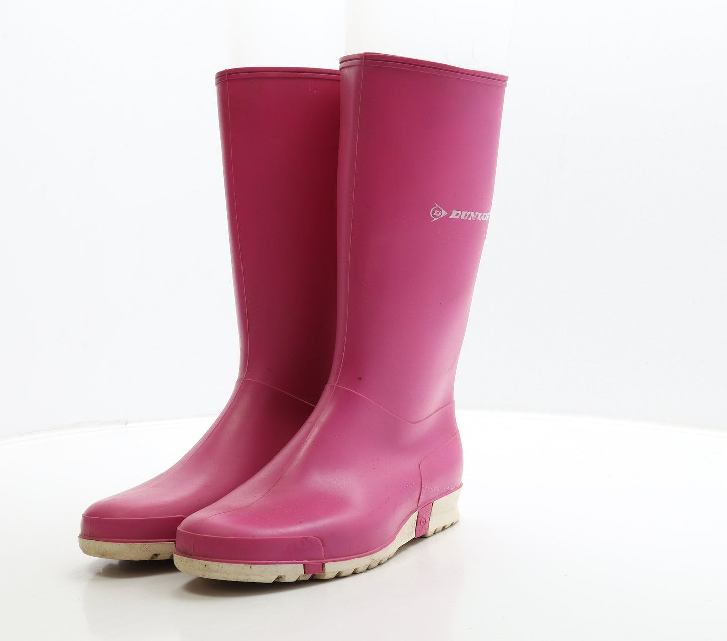 Dunlop Womens Pink Rubber Wellies Boot UK 6 39