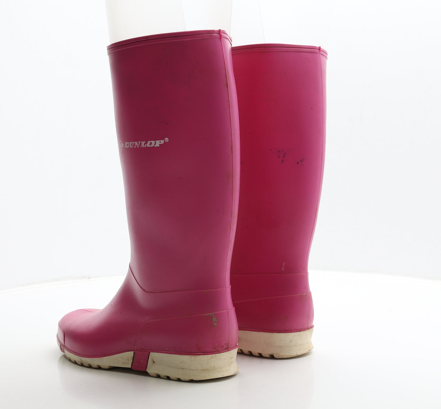 Dunlop Womens Pink Rubber Wellies Boot UK 6 39