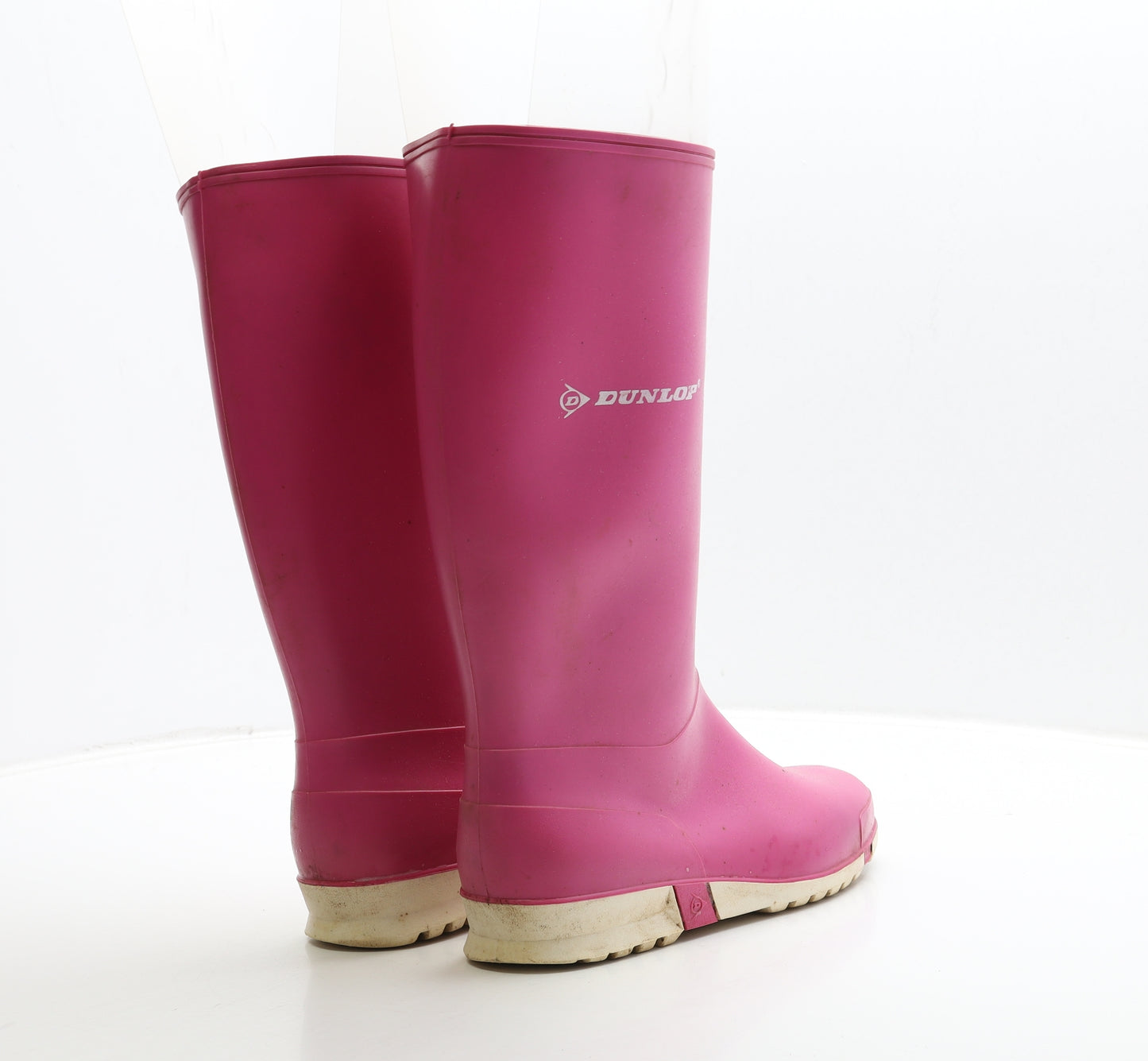 Dunlop Womens Pink Rubber Wellies Boot UK 6 39