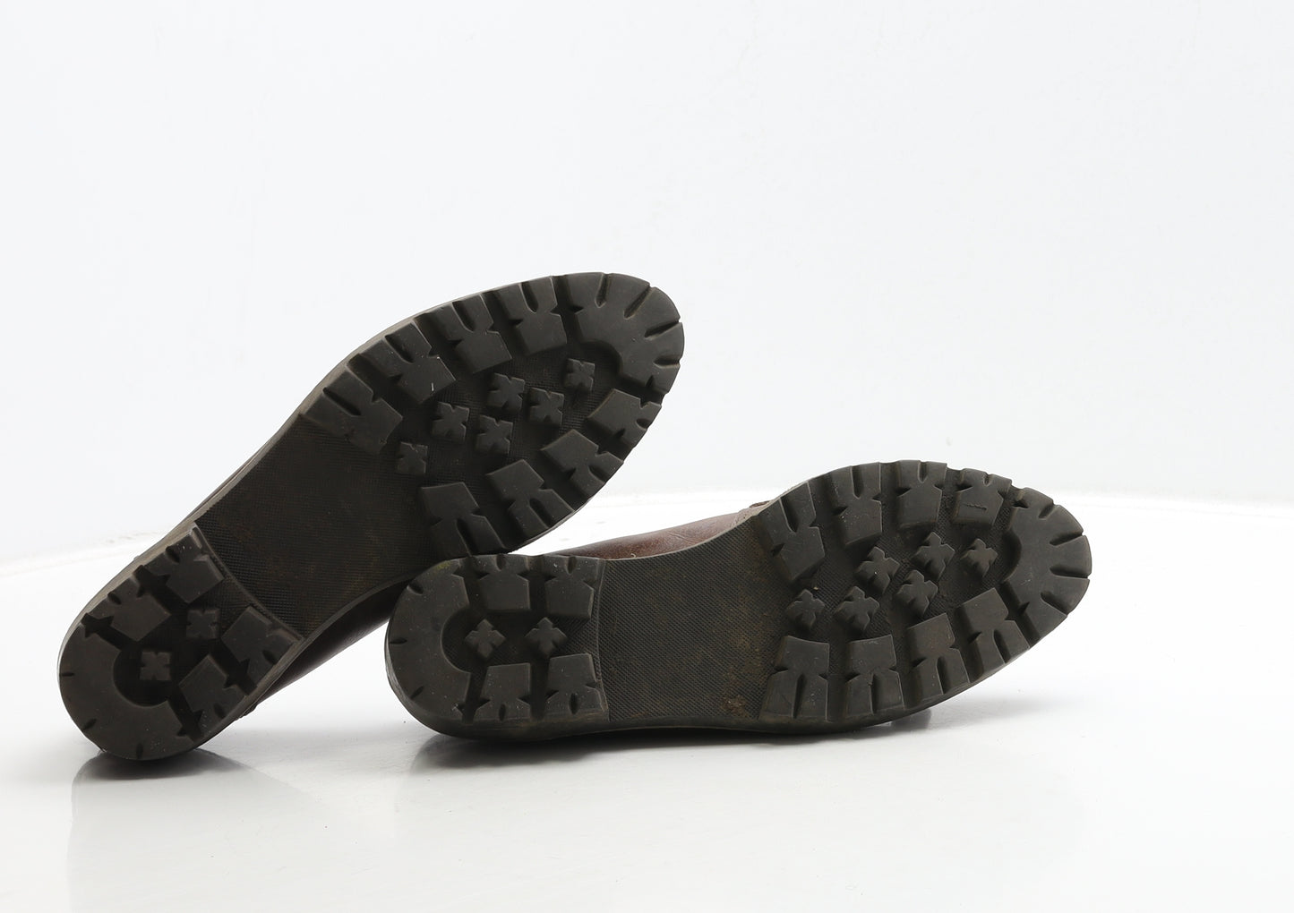 New Look Womens Brown Leather Loafer Casual UK 3 36