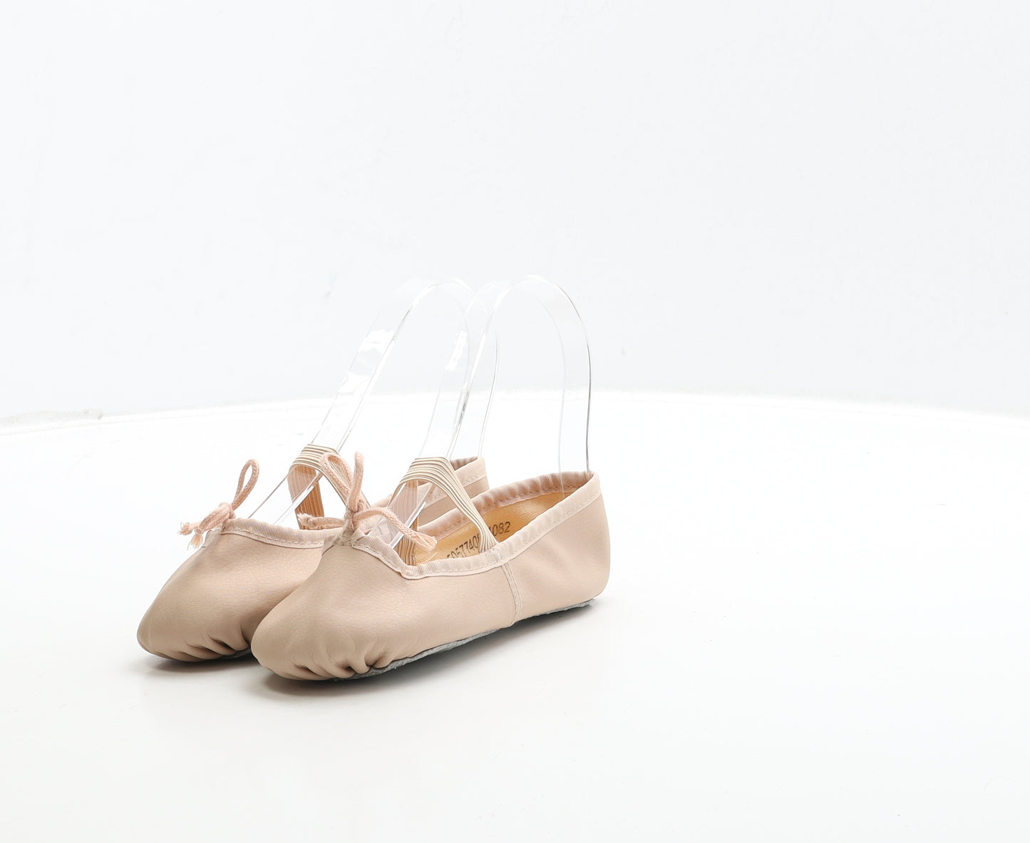 TU Girls Pink Leather Ballet Flat UK 10