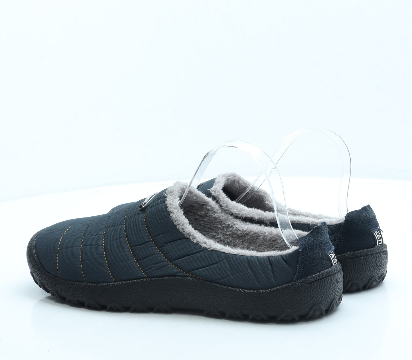 Fashion Mens Blue Polyester Slip On Slipper UK 11 45