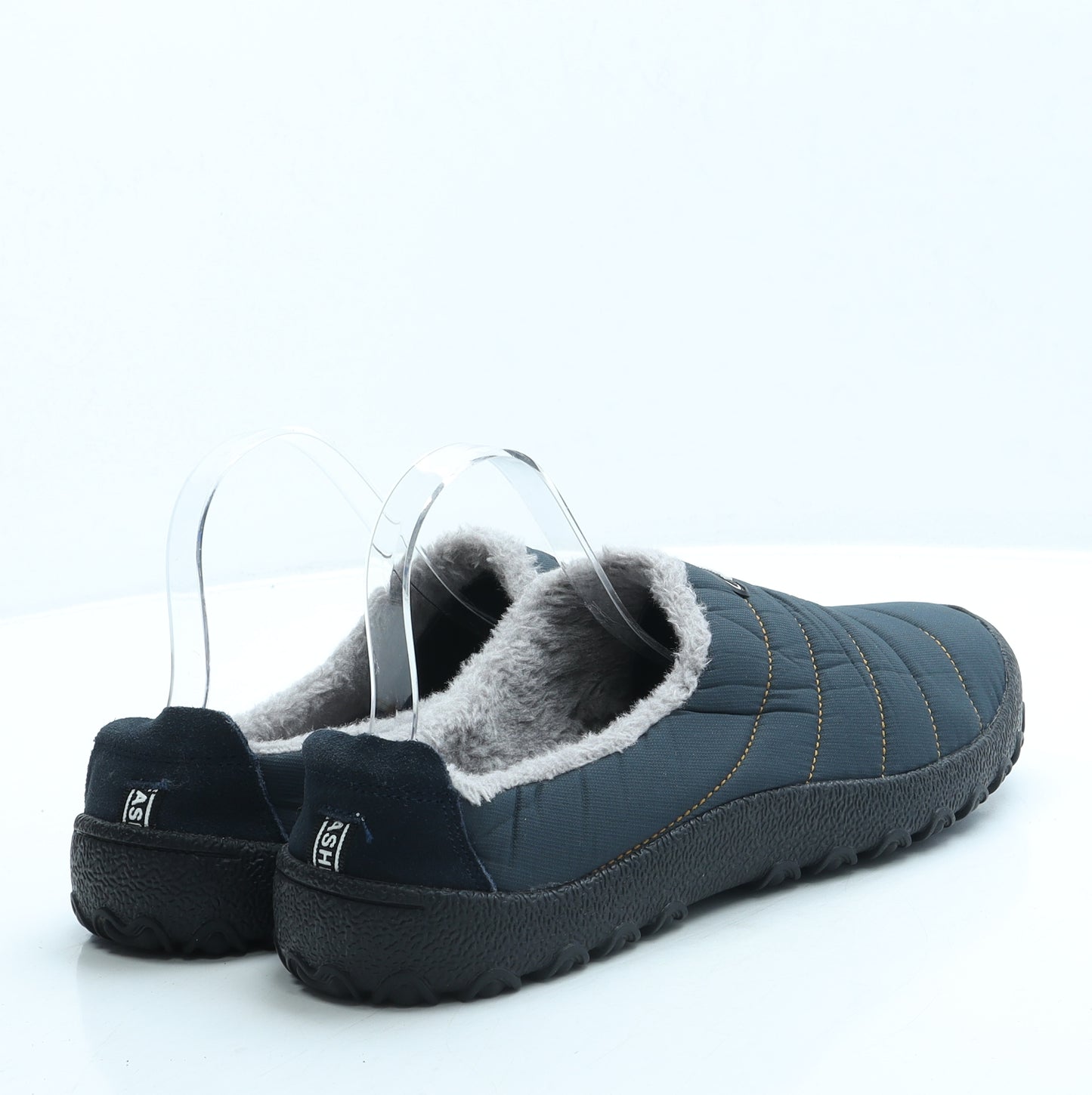 Fashion Mens Blue Polyester Slip On Slipper UK 11 45