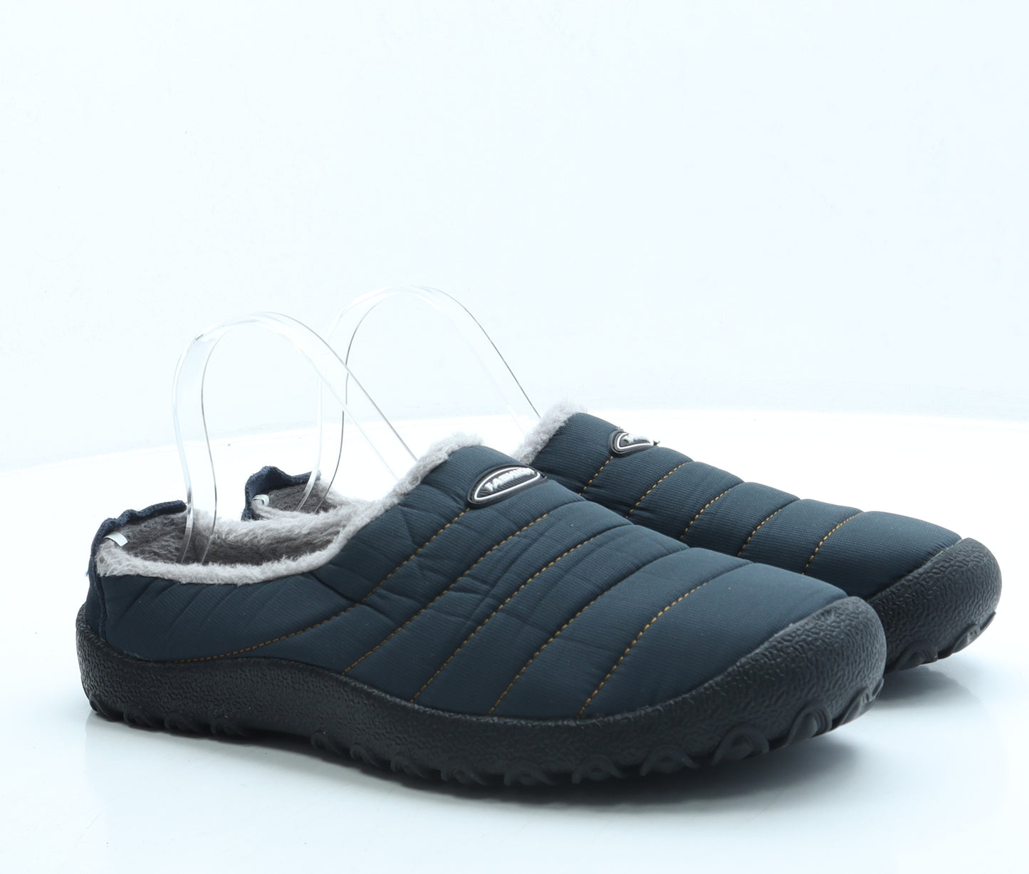 Fashion Mens Blue Polyester Slip On Slipper UK 11 45