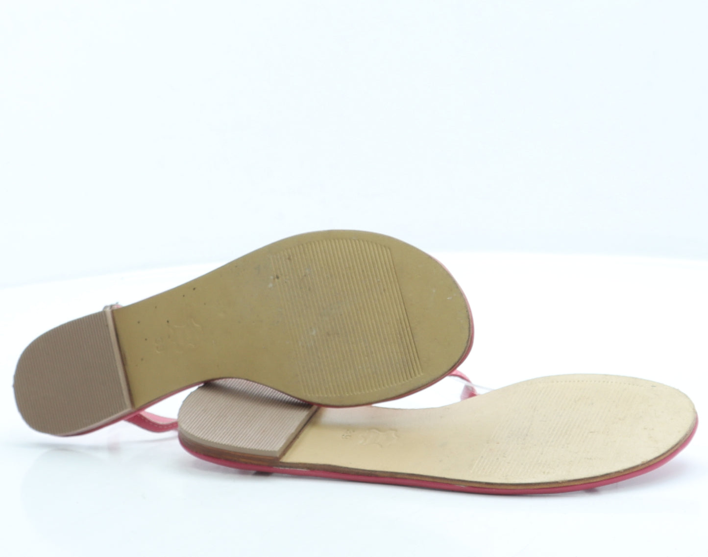 Pomodoro Womens Pink Leather Slingback Sandal UK 6 39