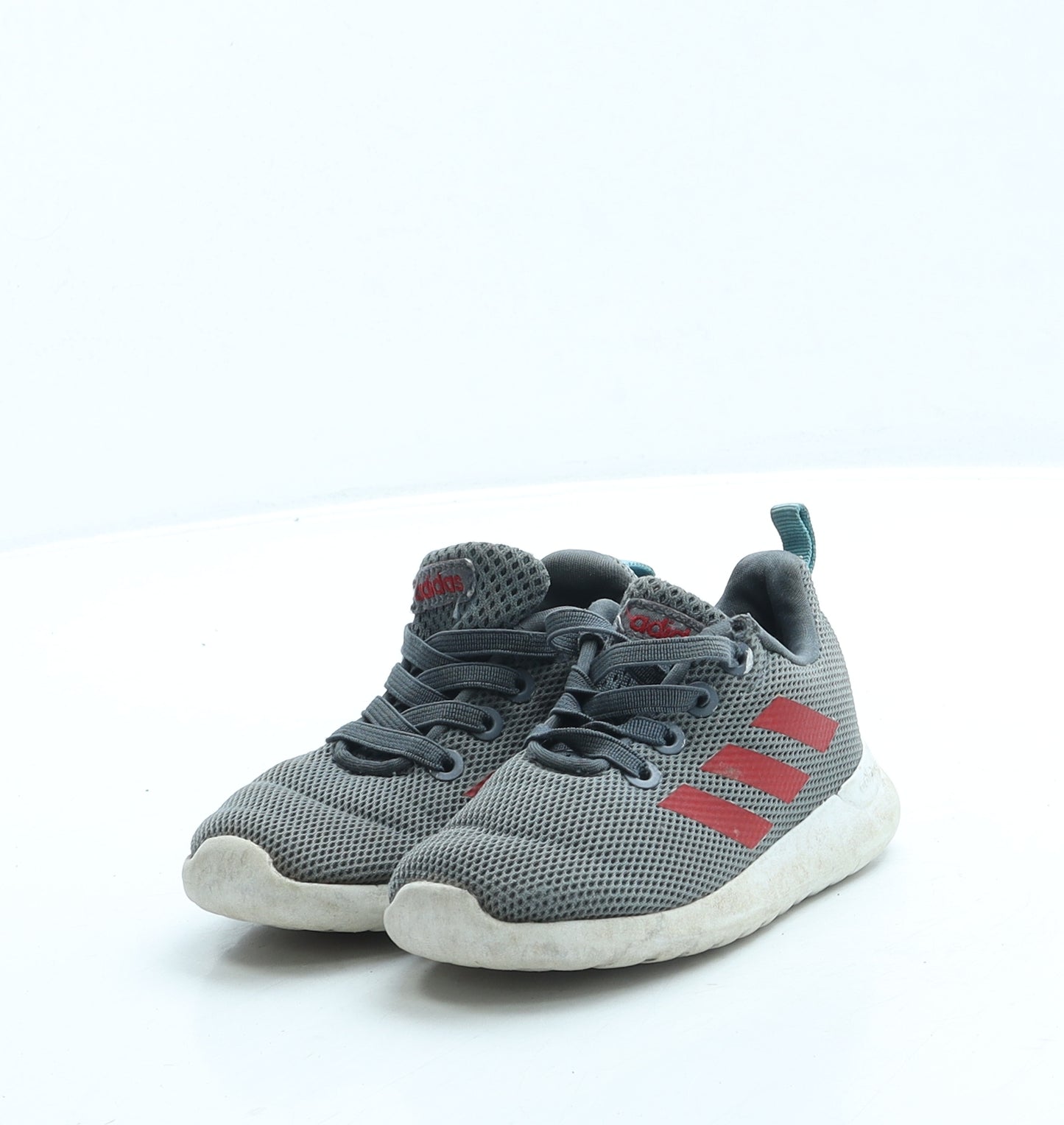 adidas Boys Grey Polyester Trainer UK 5.5 22