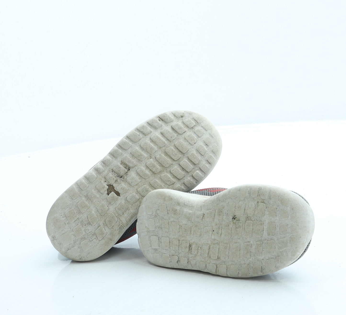 adidas Boys Grey Polyester Trainer UK 5.5 22