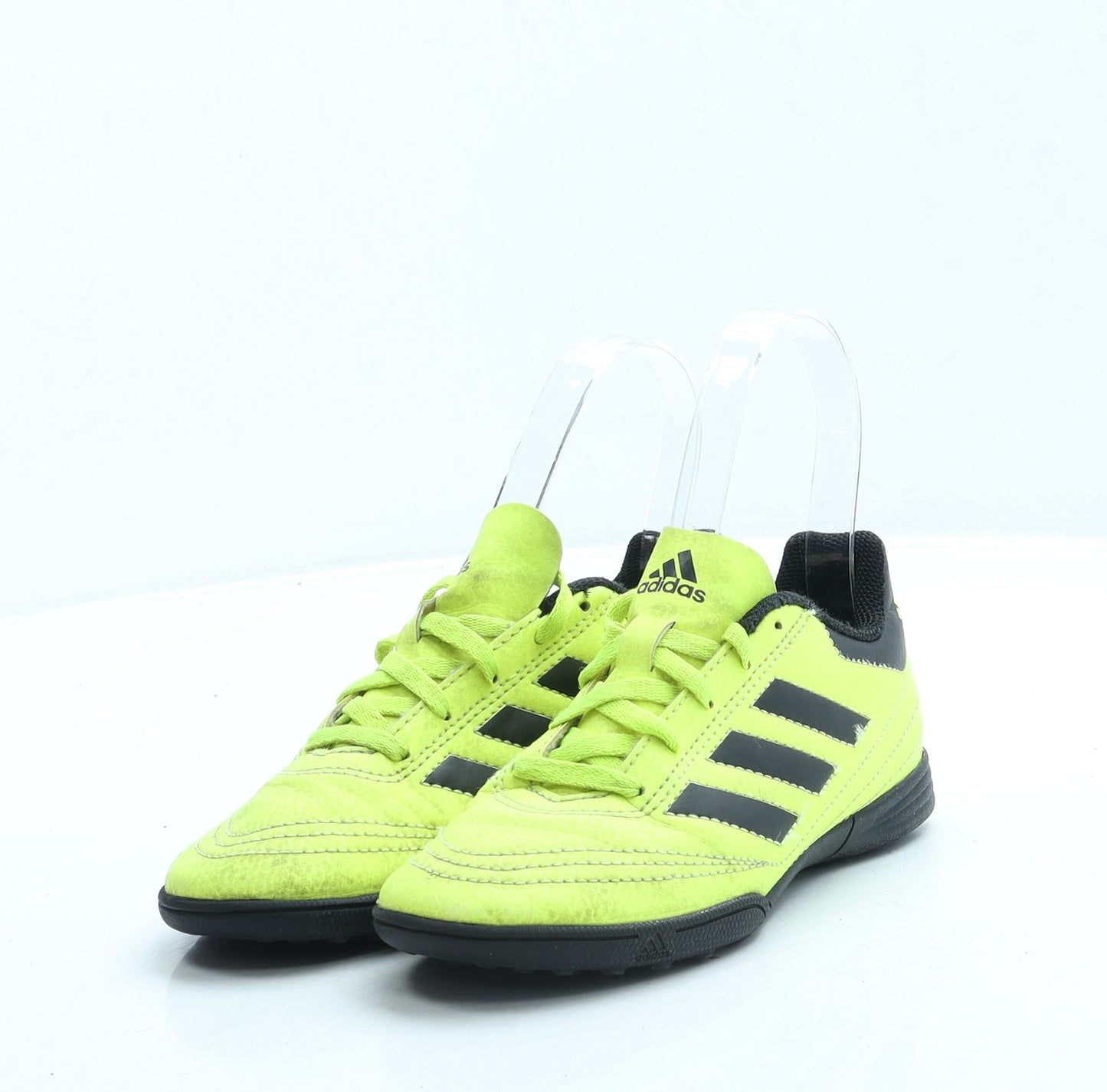 adidas Boys Yellow Leather Trainer UK 13 - Astro Turf shoe