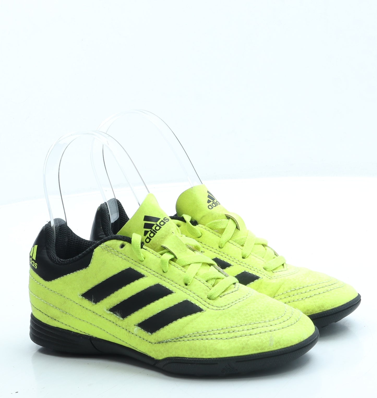 adidas Boys Yellow Leather Trainer UK 13 - Astro Turf shoe