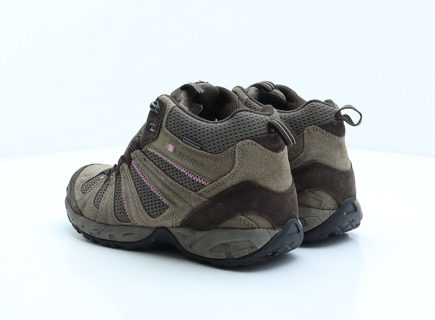 Karrimor Womens Brown Geometric Suede Trainer UK 6 39