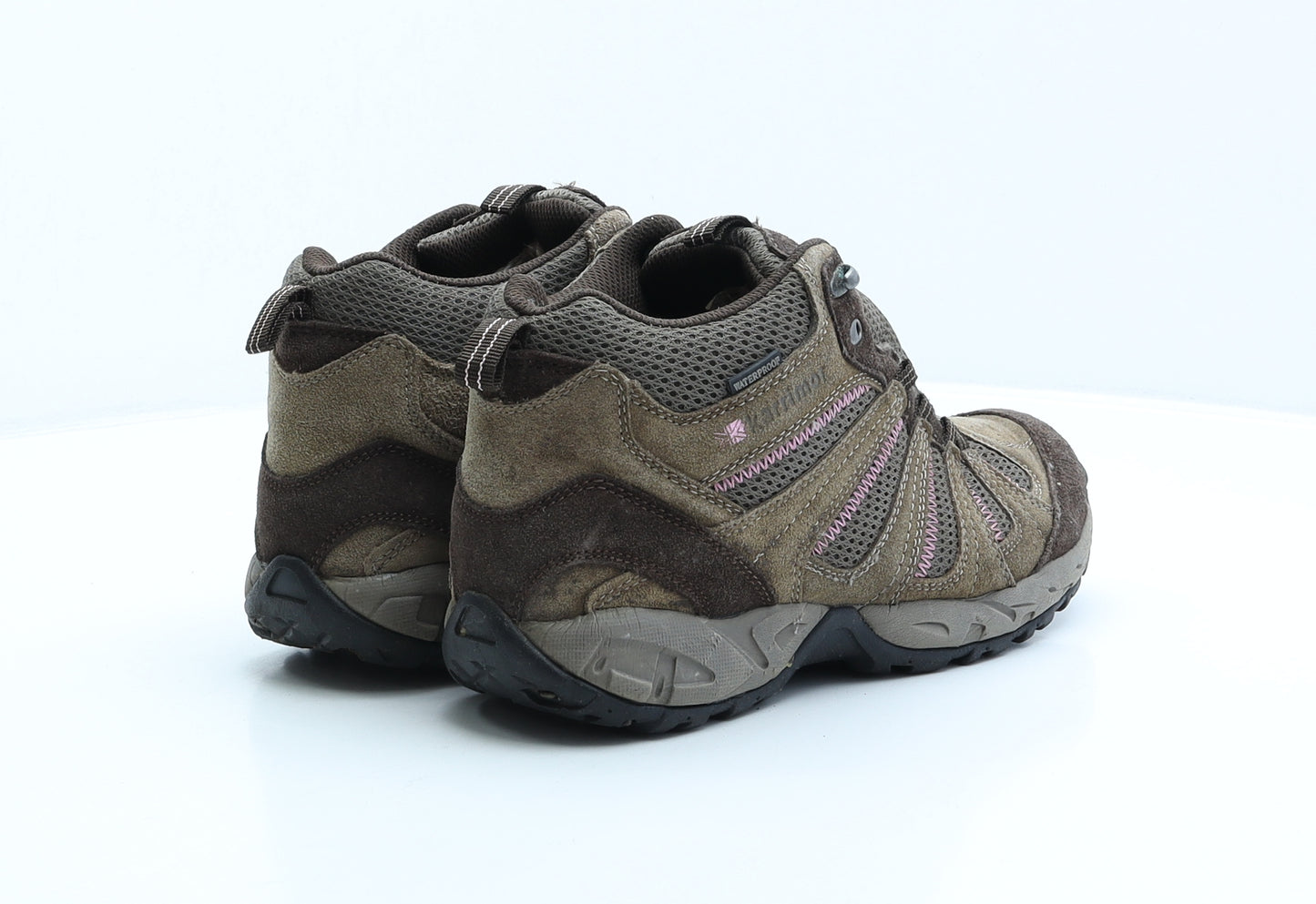 Karrimor Womens Brown Geometric Suede Trainer UK 6 39