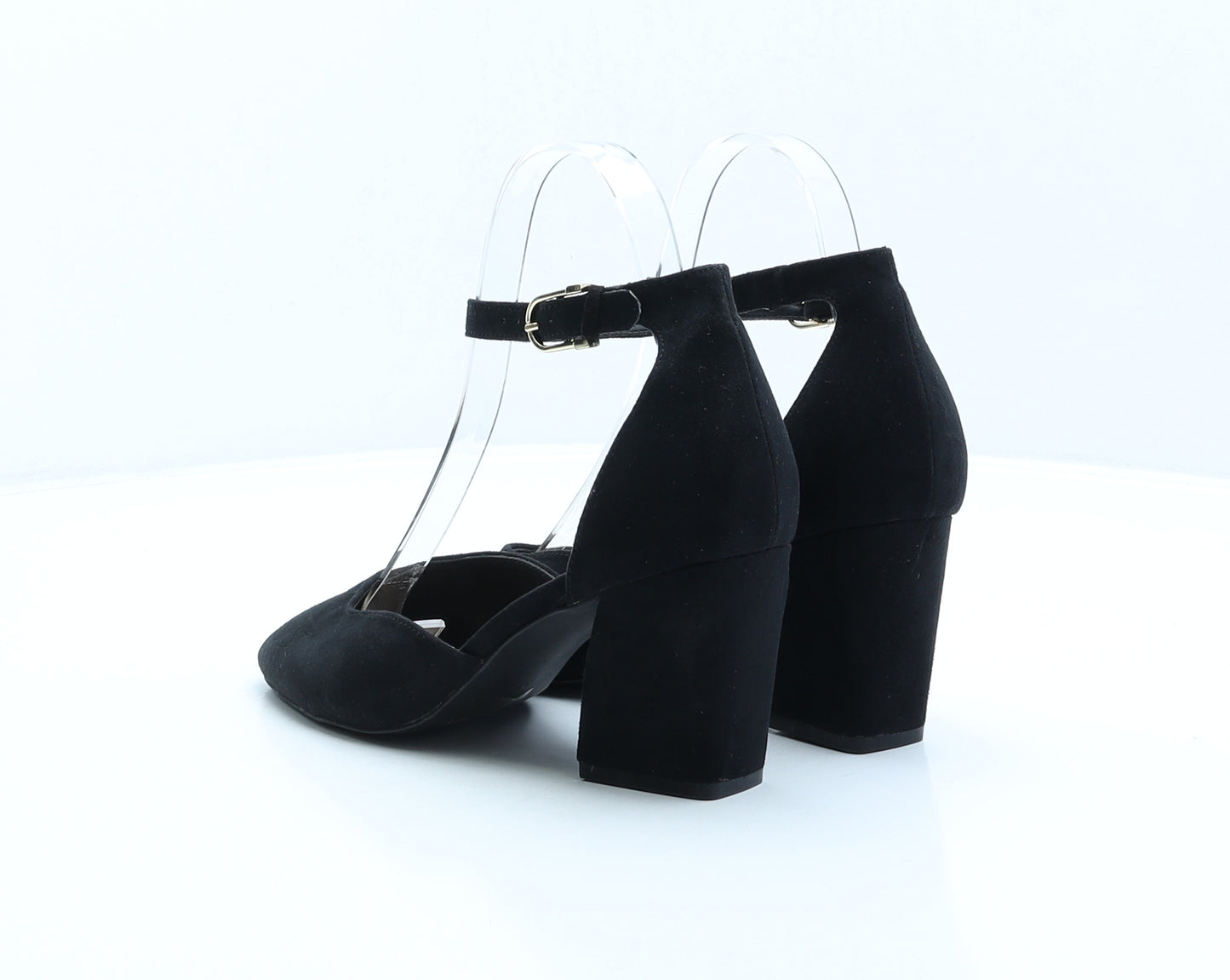 Principles Womens Black Polyester D'Orsay Heel UK 3 36 - Wide fit