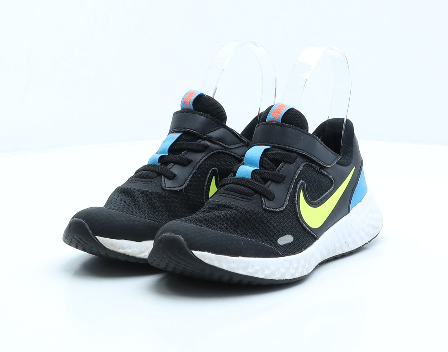 Nike Boys Multicoloured Colourblock Synthetic Trainer UK 13.5 32 - Revolution