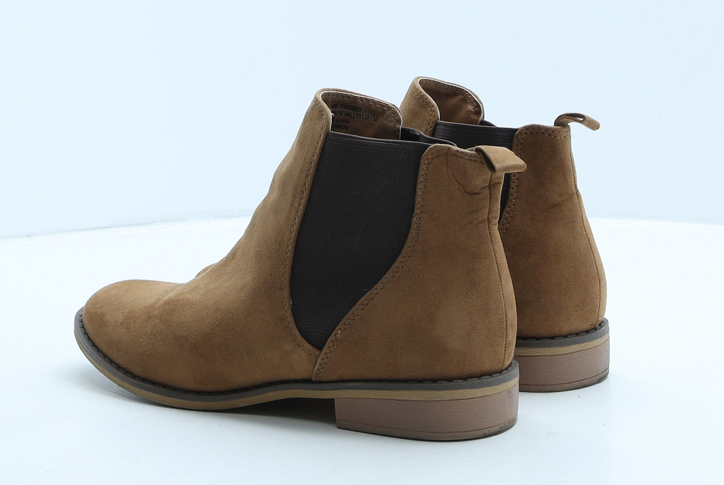 Papaya Womens Brown Suede Chelsea Boot UK 4 37