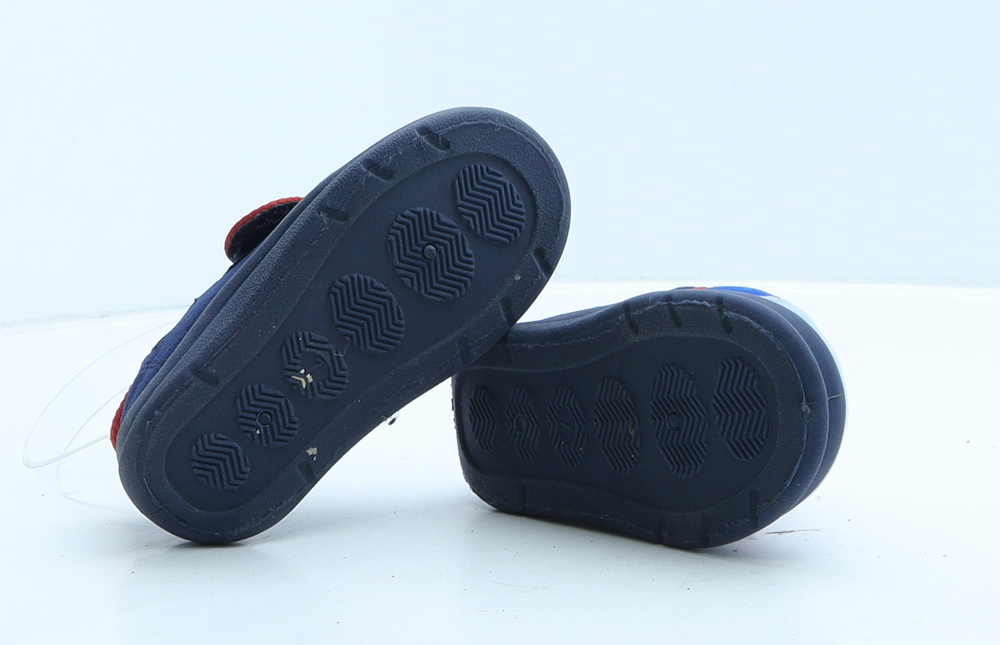 Bob the Builder Boys Blue Colourblock Fabric Loafer Slipper UK 7 - Saw it Bob